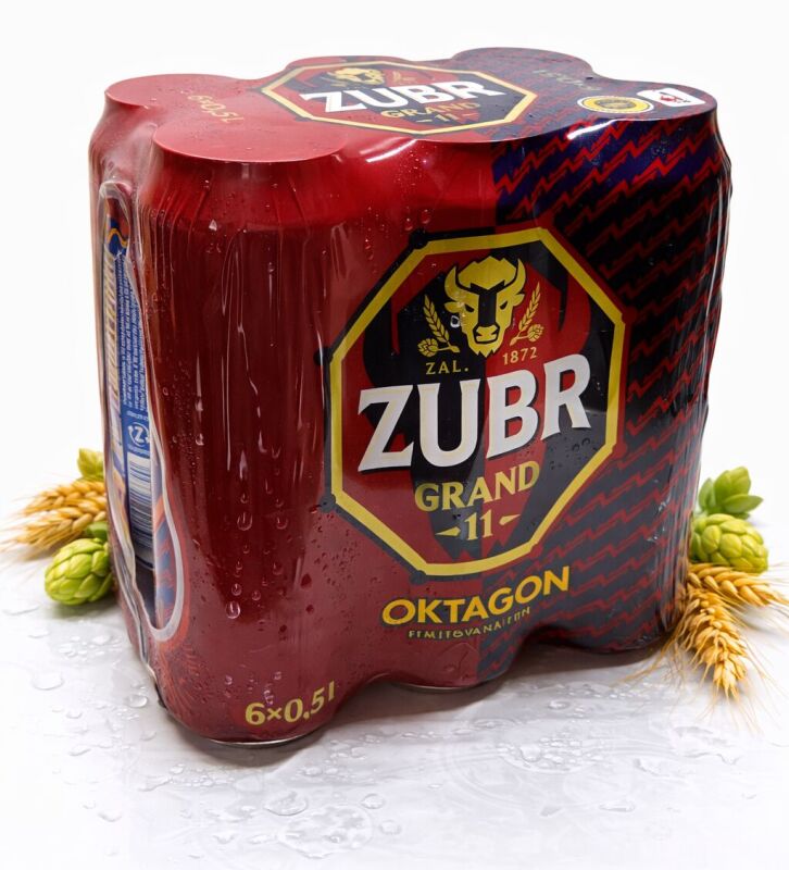Zubr Grand 11 6x500ml (plech)